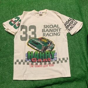 Vintage NASCAR T-Shirt - Cream